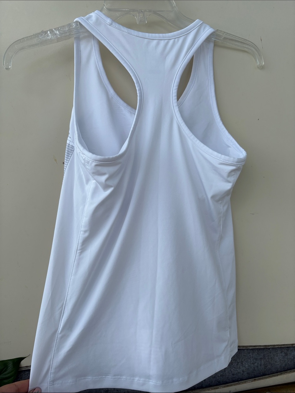 FILA White Patterned Racerback Sport Tank - Picture 4 of 4